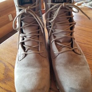 Texas Steer Mens Kamaal 2 Suede Work 